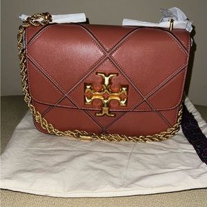 Brand New Authentic Tory Burch Eleanor Diamond Quilted Leather Bag